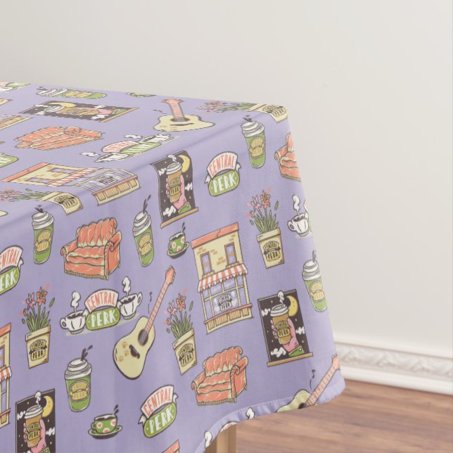 Nappe AMIS™ | Motif d'icône violet (In Situ)