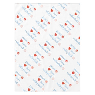Nappe Amour et volleyball de paix