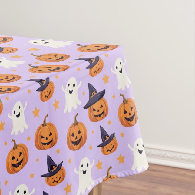 Nappe Amusement d'Halloween Fantômes & Citrouilles (In Situ)