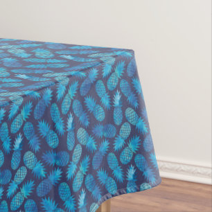 Nappe Ananas bleus de colorant de cravate