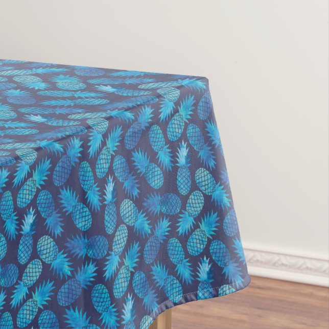 Nappe Ananas bleus de colorant de cravate (In Situ)