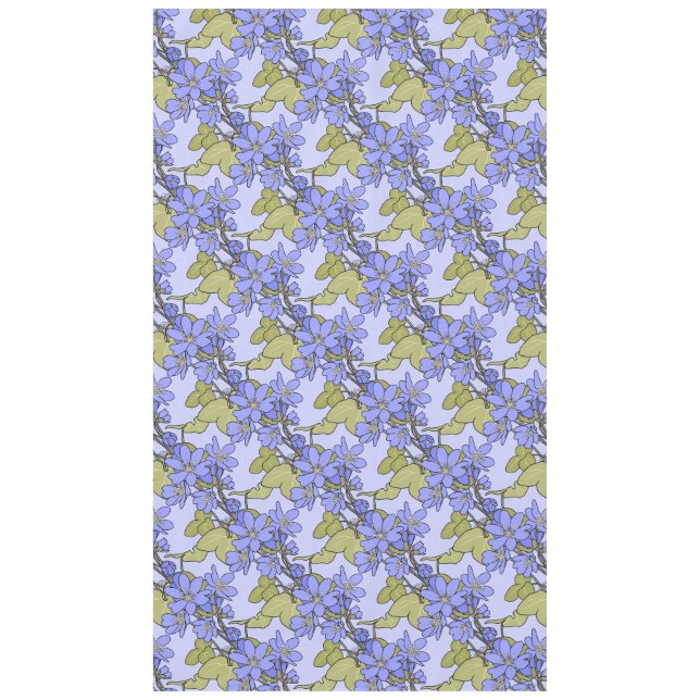 Nappe Anémones bleues (Devant)