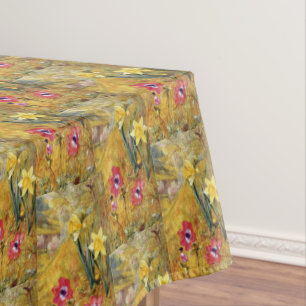 Nappe Anémones et jonquilles Henry Roderick Newman