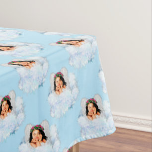 Nappe ANGE DANS LES NUAGES TABLECLOTH EN COTON 4-52x70