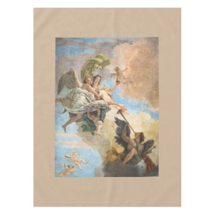 Nappe Anges peints dans le style classique