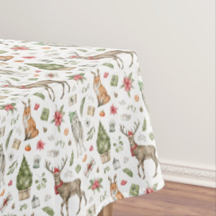Nappe Animaux des bois   Vacances Fox, Deer et Wolf