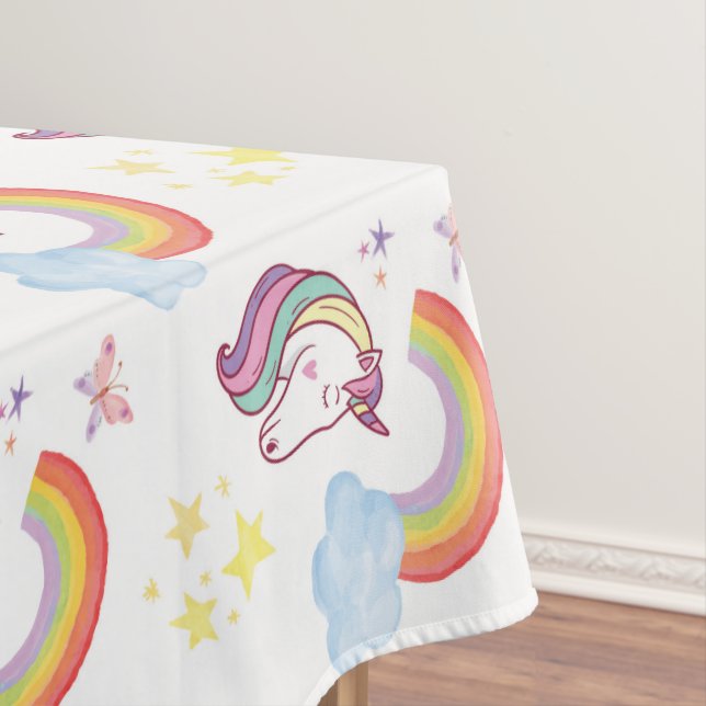 Nappe Anniversaire de enfant Unicorn (In Situ)