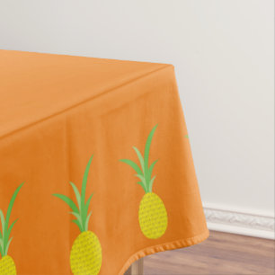 Nappe Anniversaire de l'ananas mignonne fête de l'enfant