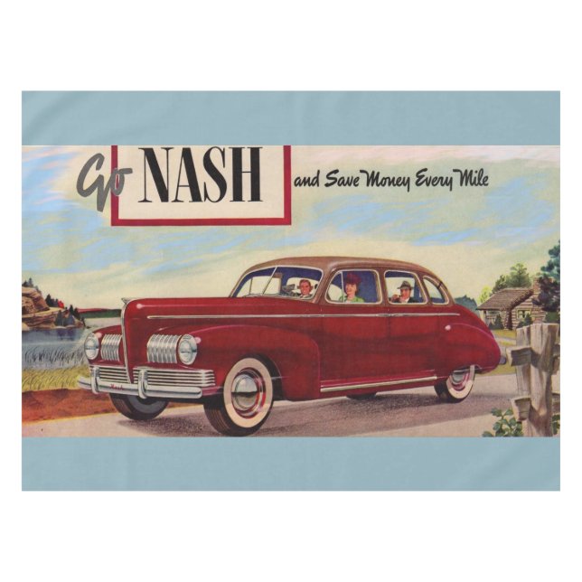 Nappe Annonce automobile Nash 1941 (Devant (Horizontal))