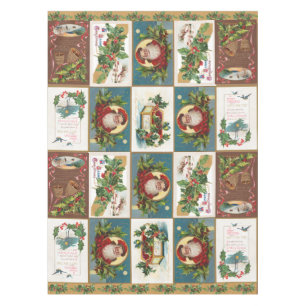 Nappe Antique carte de Noël
