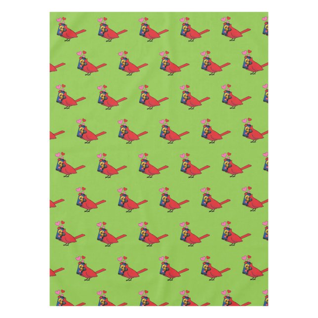 Nappe Appels d'accouplement Cardinal Bird Love (Devant)