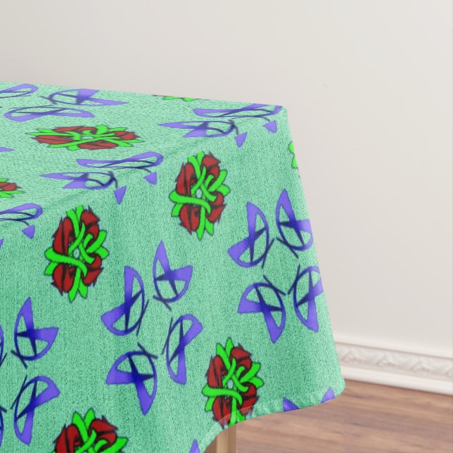 Nappe Aqua Floral (In Situ)