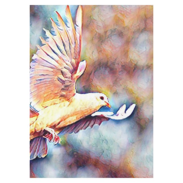 Nappe aquarell dove (Devant)
