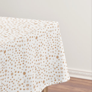 Nappe Aquarelle Confetti de rouille Points de table