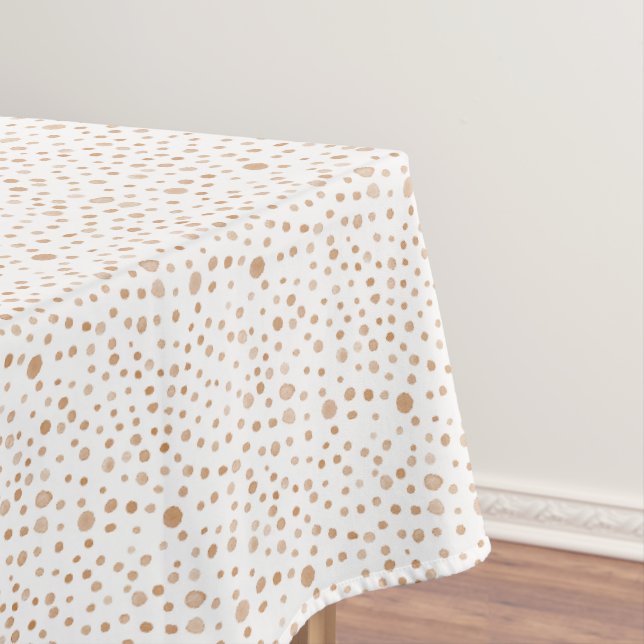 Nappe Aquarelle Confetti de rouille Points de table (In Situ)