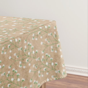 Nappe Aquarelle de la respiration du bébé Mariage de bap