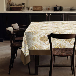 Nappe Aquarelle délicate vintage inspirée d'ivoire