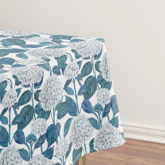 Nappe Aquarelle d'hydrangée blanche (In Situ)