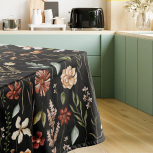 Nappe Aquarelle Fleur Botanique Florale Vintage Fleur Sa