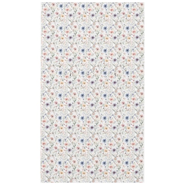 Nappe Aquarelle florale Styl Botanical Table tissu (Devant)