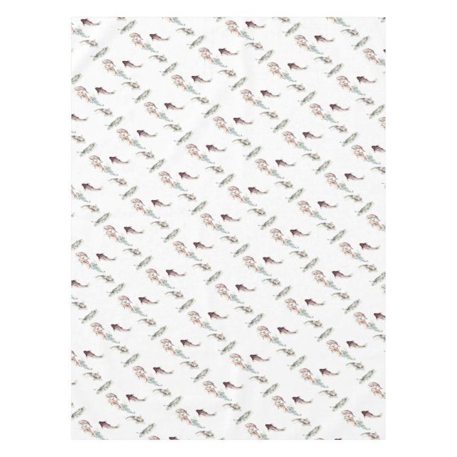 Nappe Aquarelle Koi Fish (Devant)