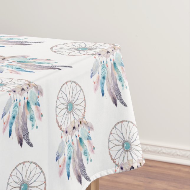 Nappe Aquarelle mignonne Pastel Bohemian Dreamcatcher Dé (In Situ)