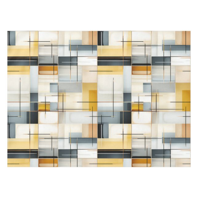 Nappe Aquarelle milieu du siècle (Devant (Horizontal))