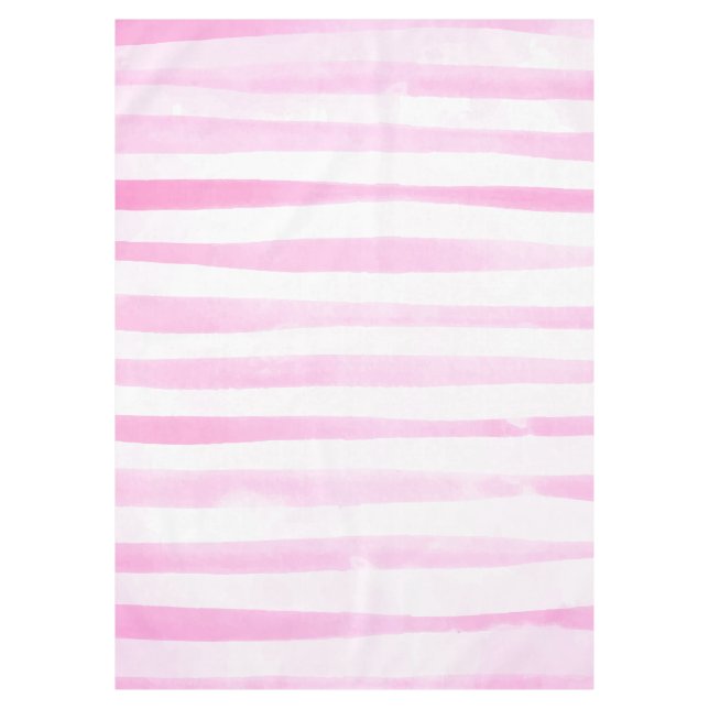 Nappe Aquarelle Pinceau rose (Devant)