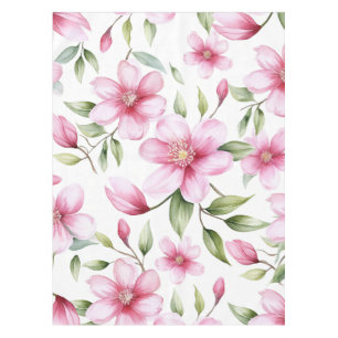 Nappe Aquarelle rose floral