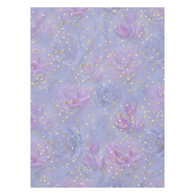 Nappe Aquarelle très peri, Rose, Tulipes (Devant)