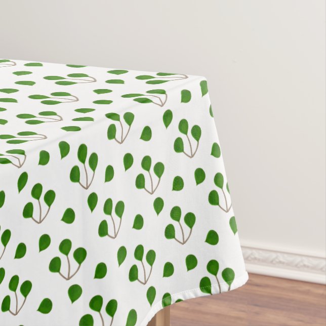Nappe Arbre de Jade de Vie Branches & Feuilles Vertes su (In Situ)