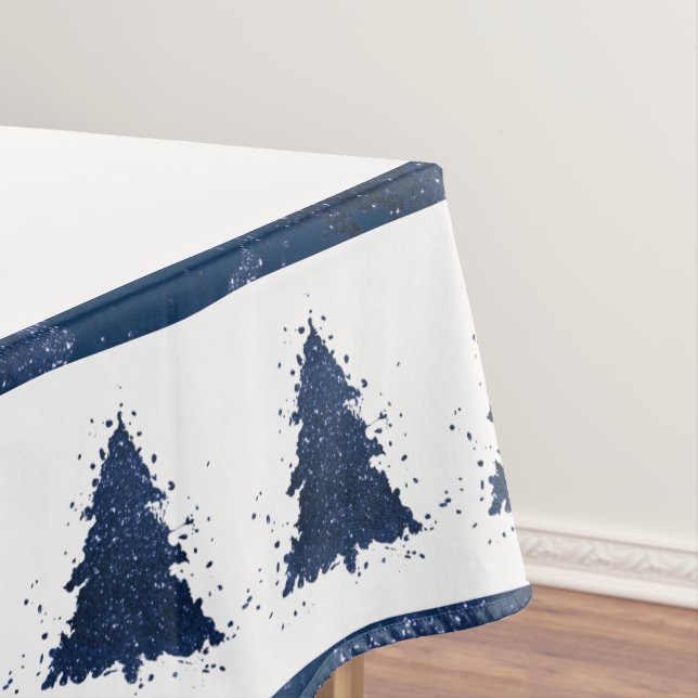 Nappe Arbre de Noël Moody | Classy Dark Navy Bleu (In Situ)