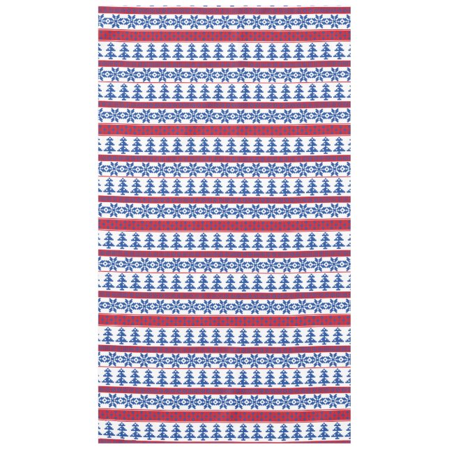 Nappe Arbres de Noël nordiques (Devant)