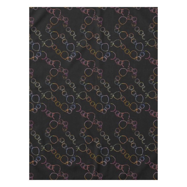 Nappe Arc arc-en-ciel circulaire (Devant)