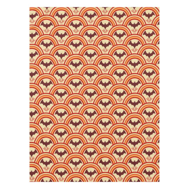 Nappe Arc arc-en-ciel d'Halloween (Devant)