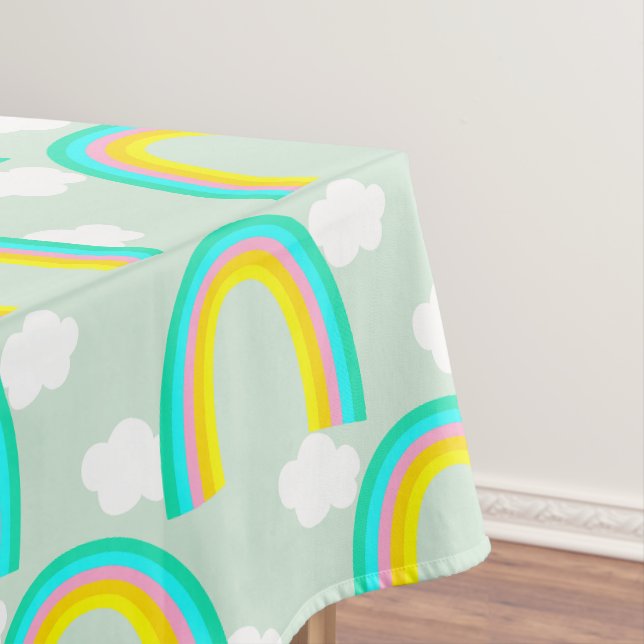 Nappe Arc-en-ciel avec nuage bleu (In Situ)