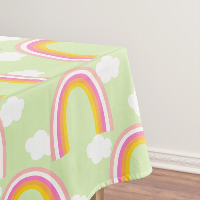 Nappe Arc-en-ciel avec nuage vert clair (In Situ)