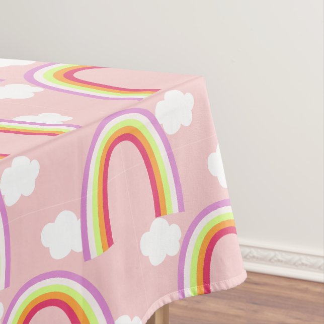 Nappe Arc-en-ciel avec rose nuage (In Situ)