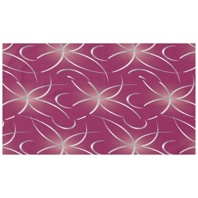 Nappe Argent sur magenta (Devant (Horizontal))