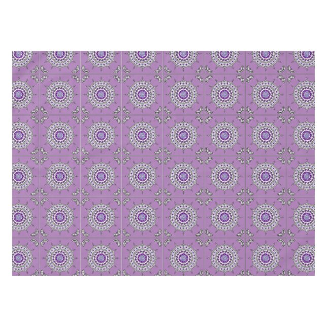 Nappe argentée Mehndi Fantasy (Devant (Horizontal))