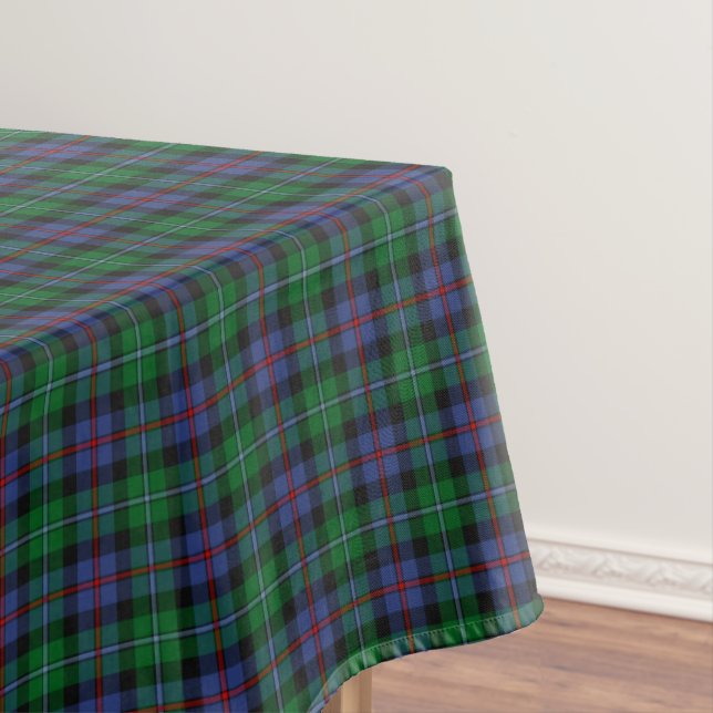 Nappe Argyll Scotland District Tartan Tablecloth (In Situ)