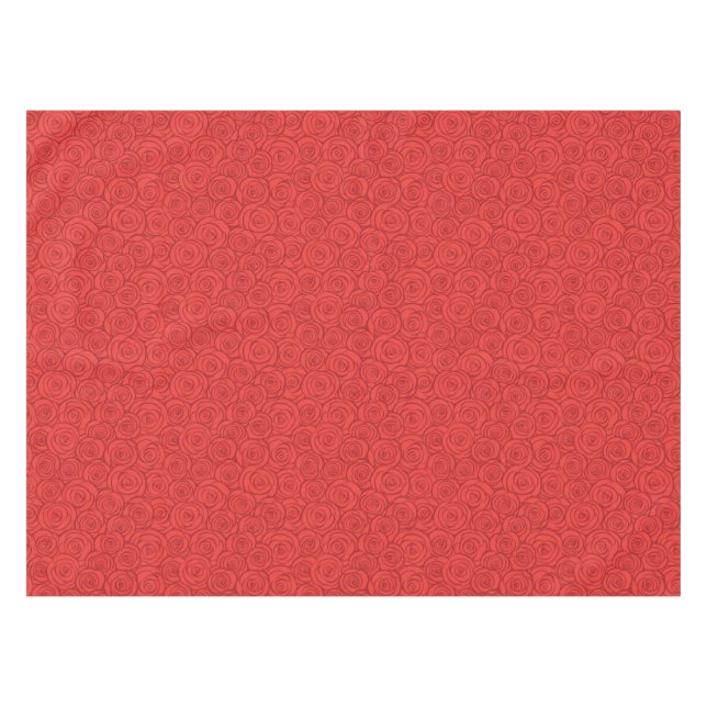 Nappe Arrière - plan abstrait de roses rouges (Devant (Horizontal))