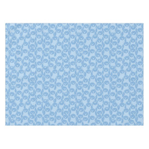 Nappe Arrière - plan bleu de motif de pingouins