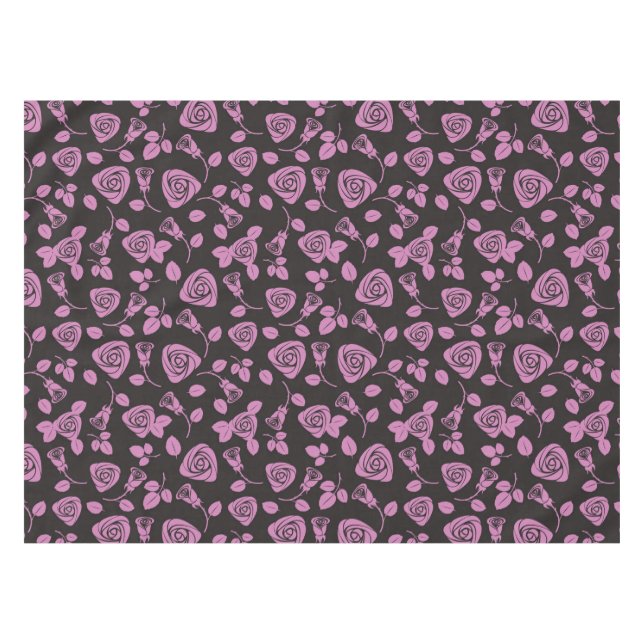 Nappe Arrière - plan rose floral (Devant (Horizontal))