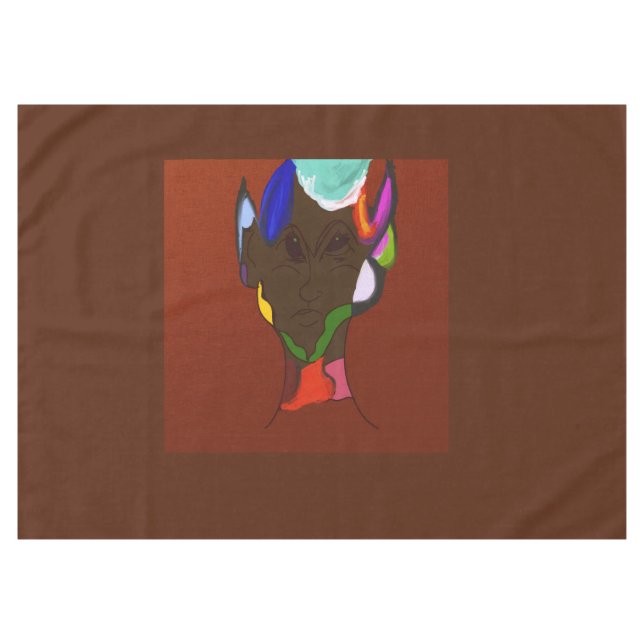 Nappe Art de carte elfique  (Devant (Horizontal))
