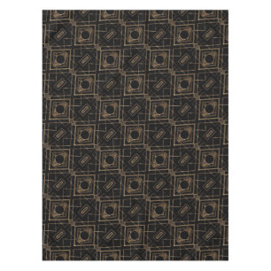 Nappe Art déco, nouveau, vintage, noir, or, chic, élégan