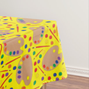 Nappe Art Paint Palette Cute Kid's Birthday Party