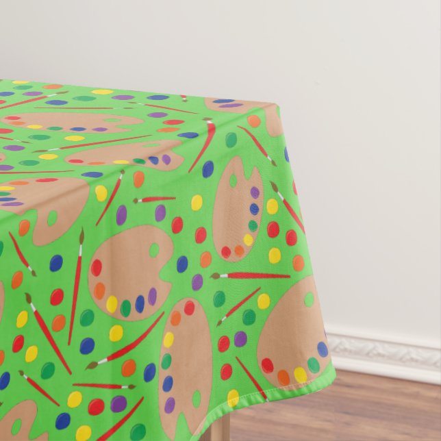 Nappe Art Peinture Palette Artiste d'anniversaire pour e (In Situ)