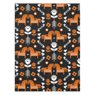 Nappe Art populaire de cheval scandinave