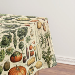 Nappe Art végétal vintage par Adolphe Millot Motif